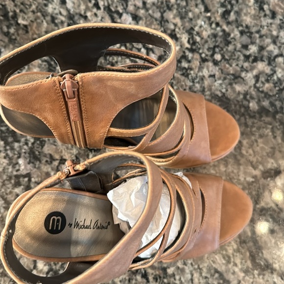 Michael Antonio river heeled open toe bootie NIB 9 - Picture 7 of 13